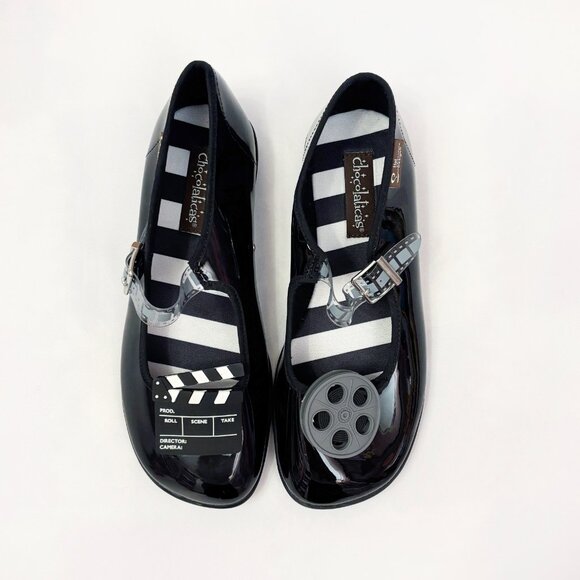 Hot Chocolate Design cinema mary jane flats size US 7 - Never Worn - Picture 1 of 6